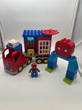 LEGO DUPLO Marvel Spiderman Playset - 10608 & 10424 - web, truck, Spidey